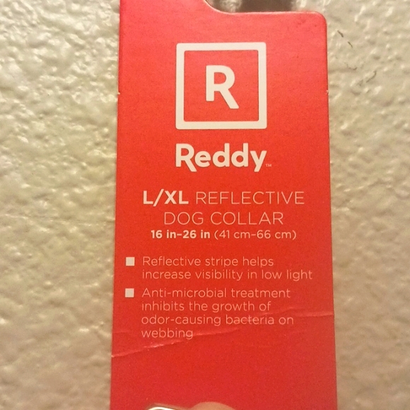(L/XL) Reddy dog collar - Picture 2 of 4